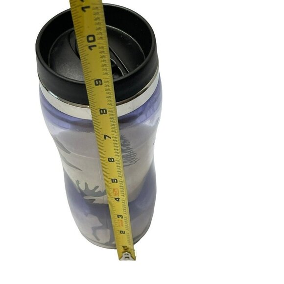 Cook’s Tools Moose Travel Mug Christmas Tree Winter Scene With Lid - Picture 5 of 6